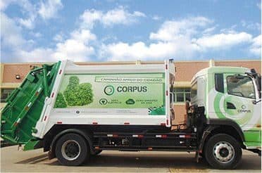 Coleta de resíduos orgânicos com zero emissão de CO2